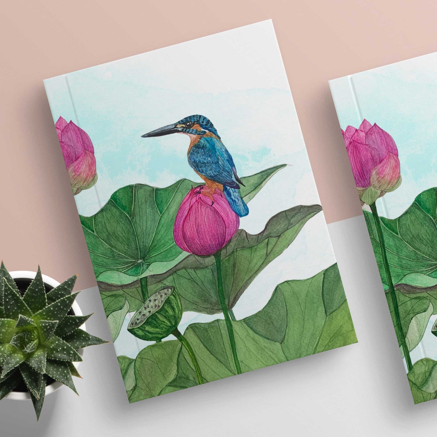 Studio Decorai Lotus Gazers - Birds of India - Notebook