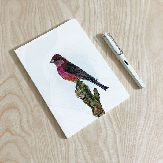 Studio Decorai Notebooks Symphony - Dark Breasted Rosefinch - Birds of India - Notebook